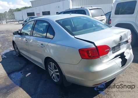 2012 Volkswagen Jetta 2.5L Se из США, поврежденный, VIN 3VWDP7AJXCM383084